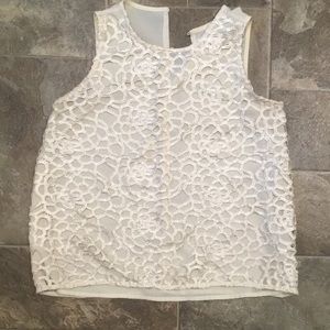 Charming Charlie ivory tank